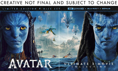 Avatar 4K Trilogy: Ultimate 3-Movie Collection