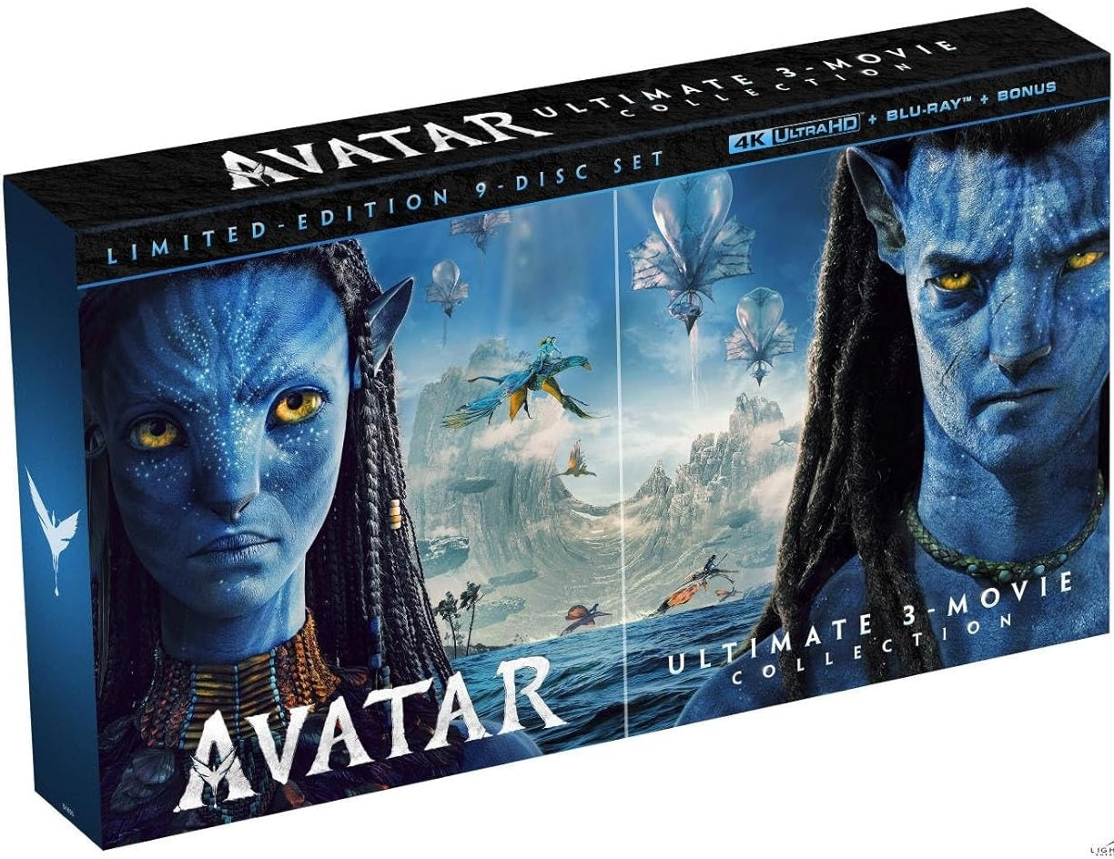 Avatar 4K Trilogy: Ultimate 3-Movie Collection