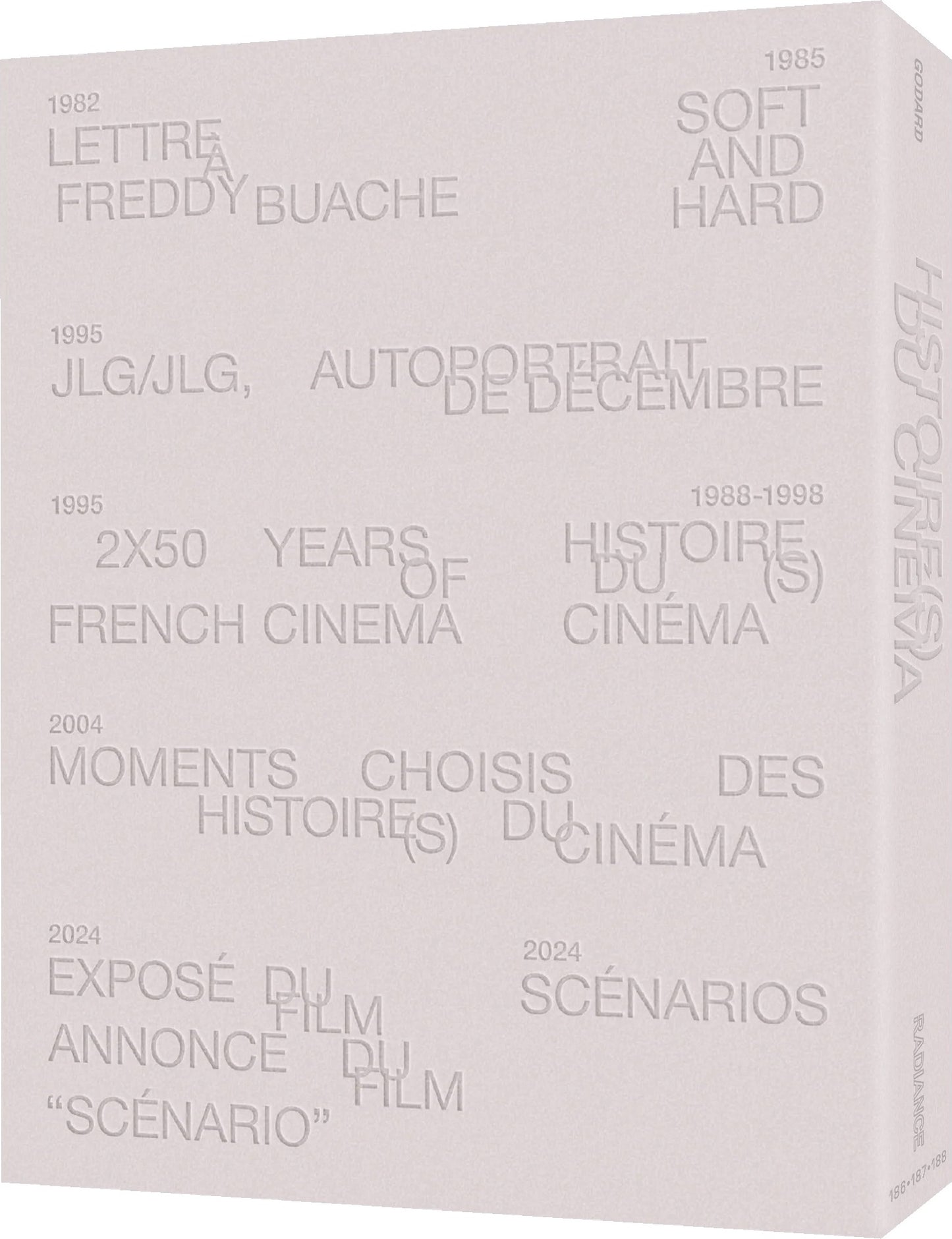Histoire(s) du cinema and Other Works: Limited Edition (UK)