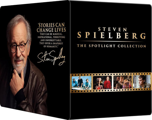 Spielberg 8-Film 4K Steelbook Library Case Spotlight Collection (Exclusive)