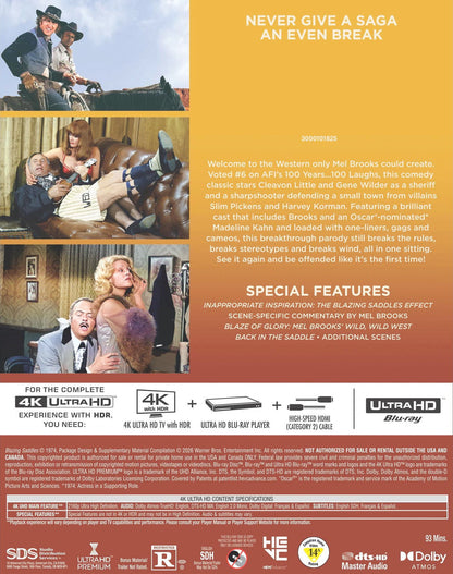 Blazing Saddles 4K: Limited Slip Edition (Exclusive)