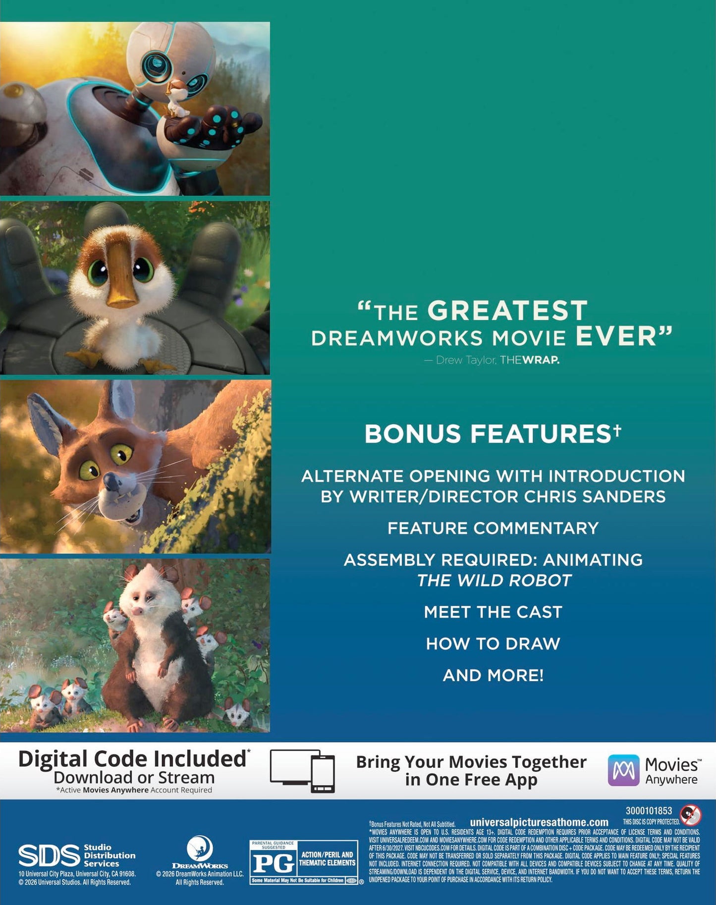 The Wild Robot: Limited Slip Edition (Exclusive)