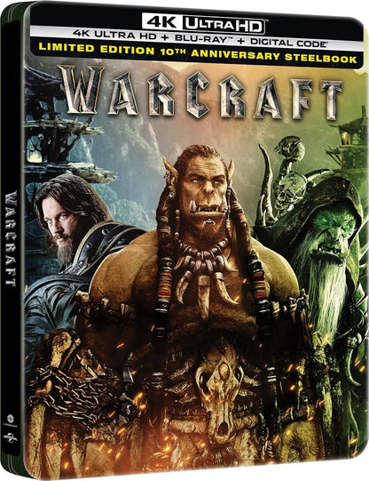 Warcraft: The Beginning 4K SteelBook: 10th Anniversary Edition