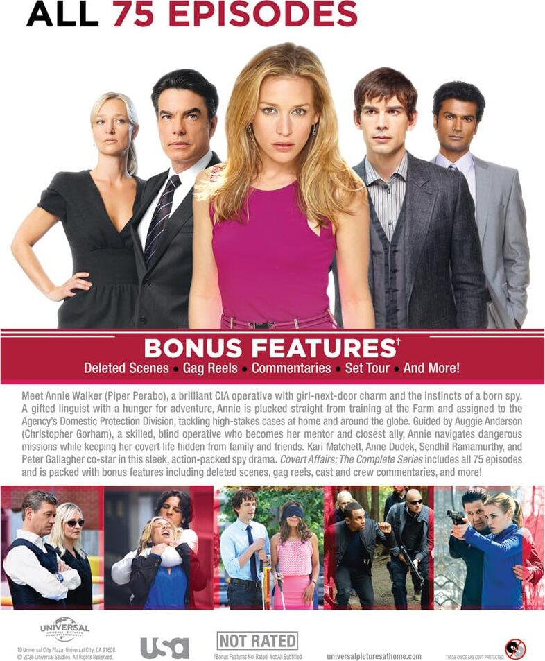 Covert Affairs: The Complete Series