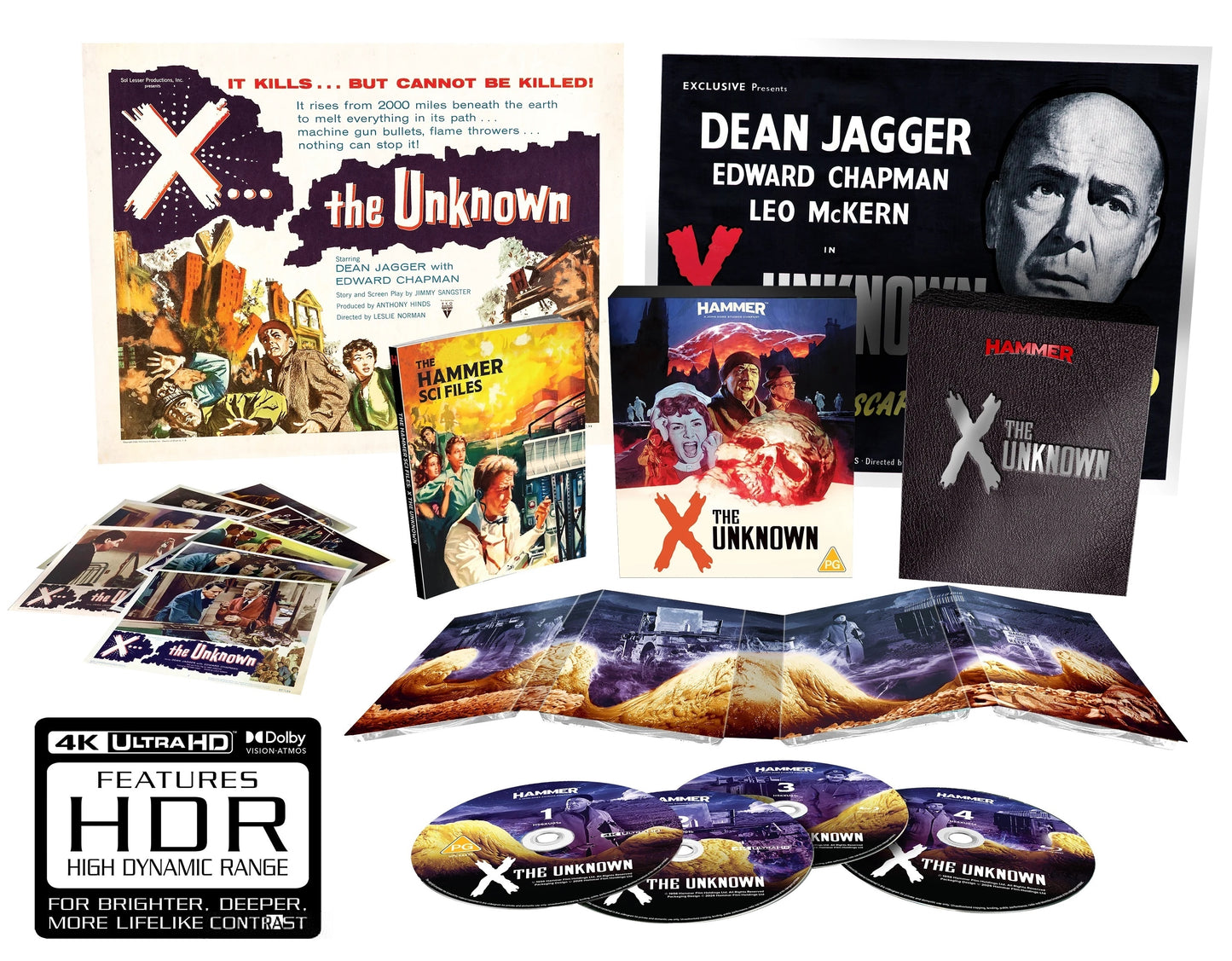 X the Unknown 4K: Limited Edition (1956)(UK)