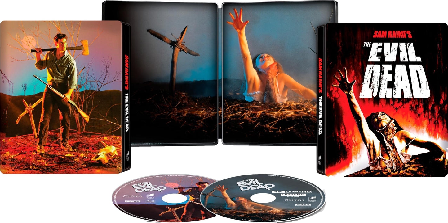 The Evil Dead 4K SteelBook: 45th Anniversary Edition (1981)