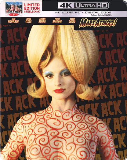 [Pre-Order] Mars Attacks 4K SteelBook