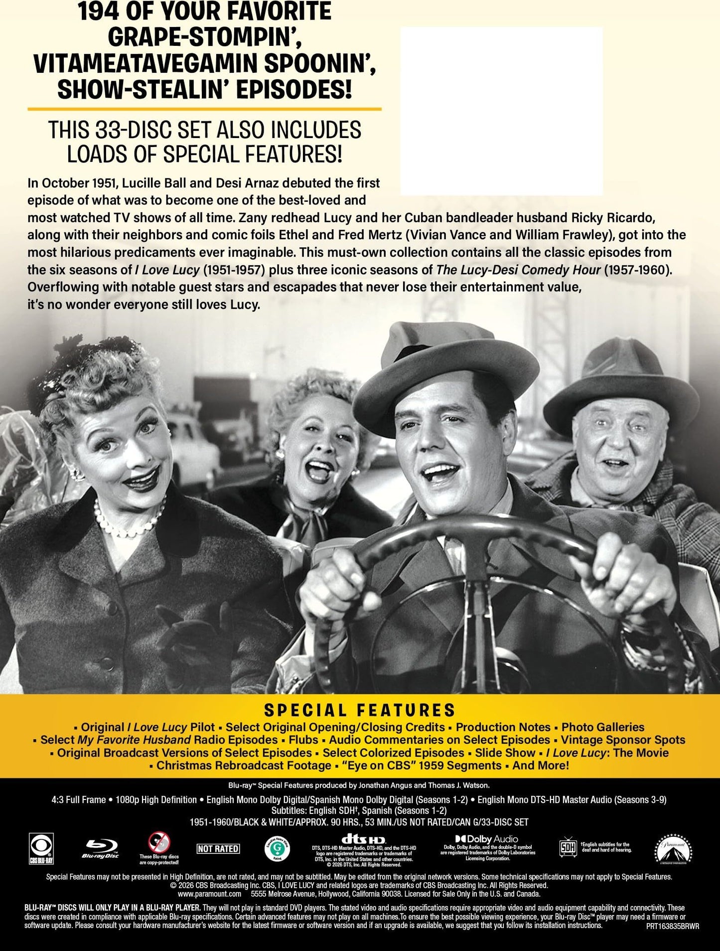 I Love Lucy: The Complete Series - 75th Anniversary Edition