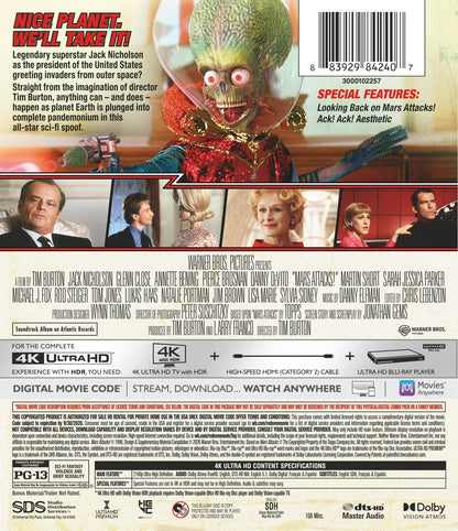 [Pre-Order] Mars Attacks 4K