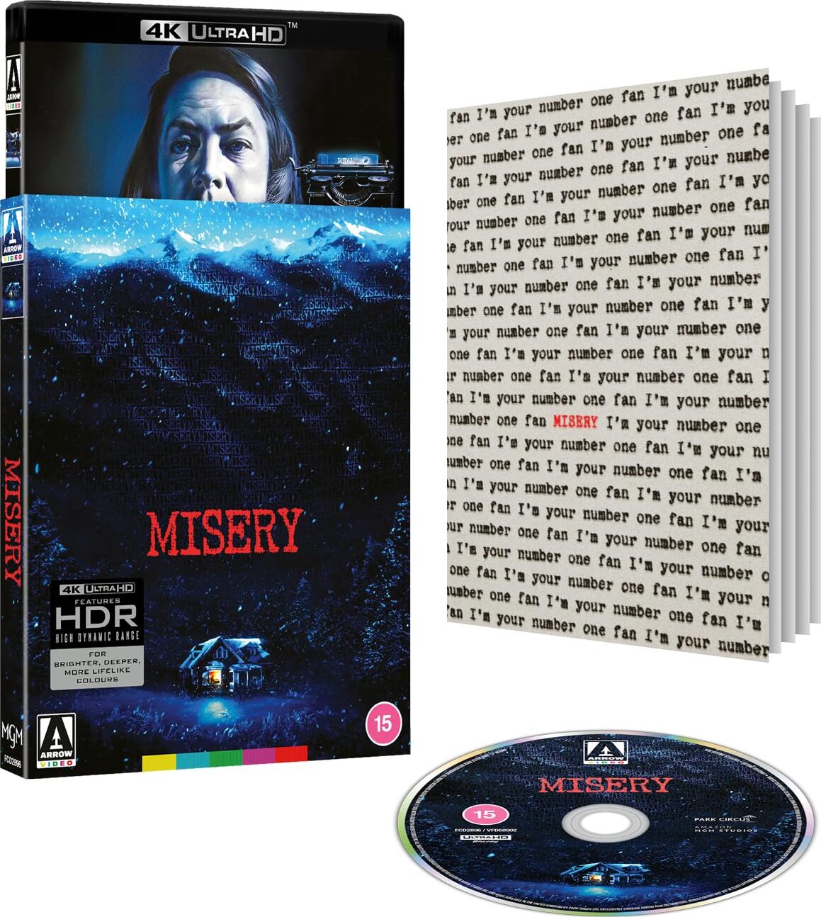 [Pre-Order] Misery 4K: Limited Edition (1990)(UK)