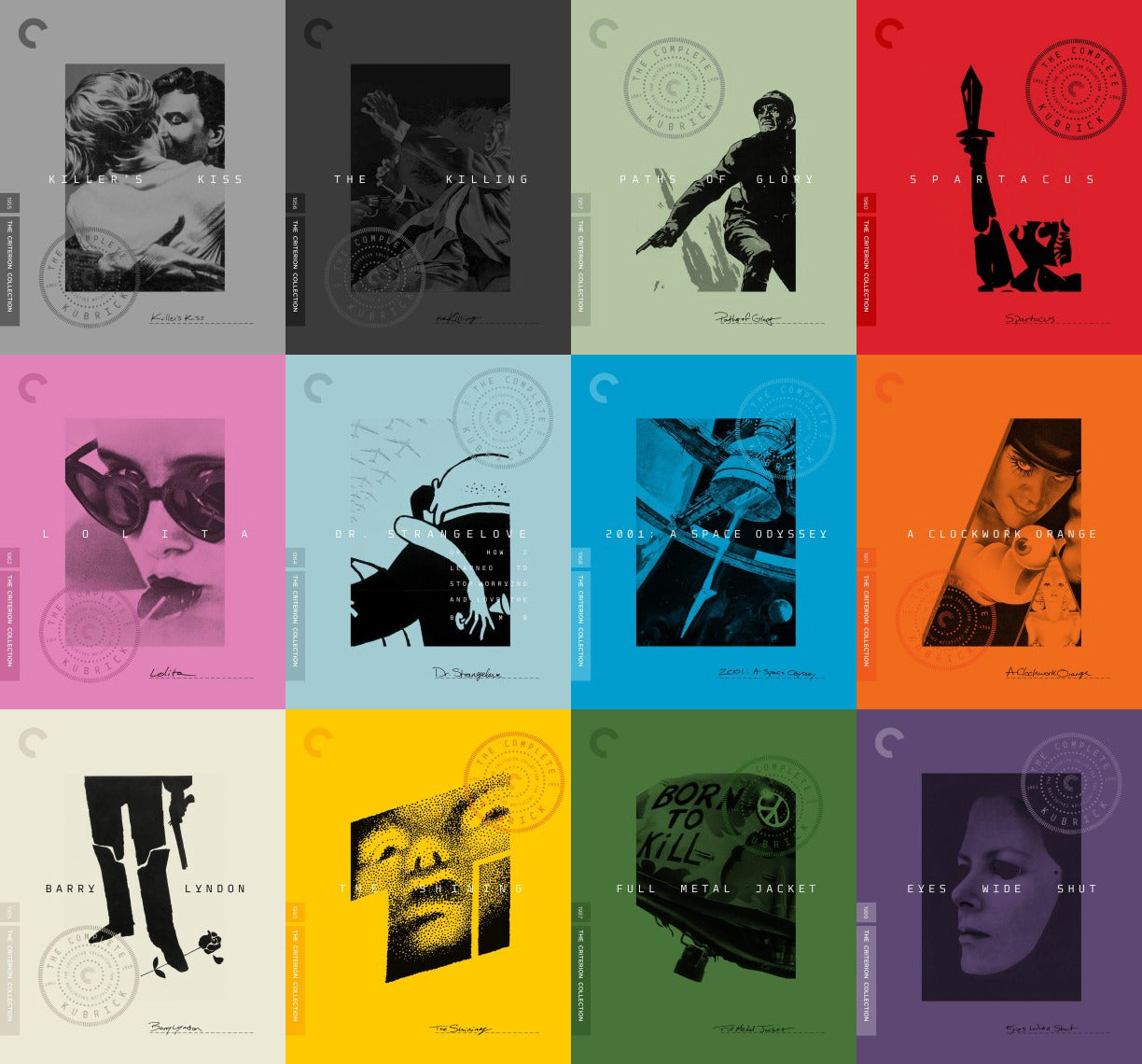 [Pre-Order] The Complete Kubrick Collection 4K: Criterion Collection