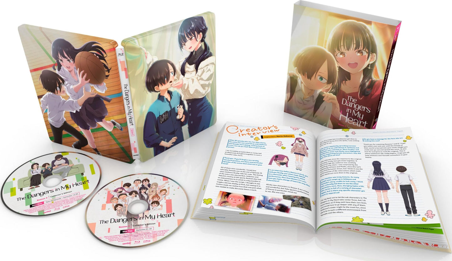 [Pre-Order] The Dangers in My Heart: Season 2 SteelBook
