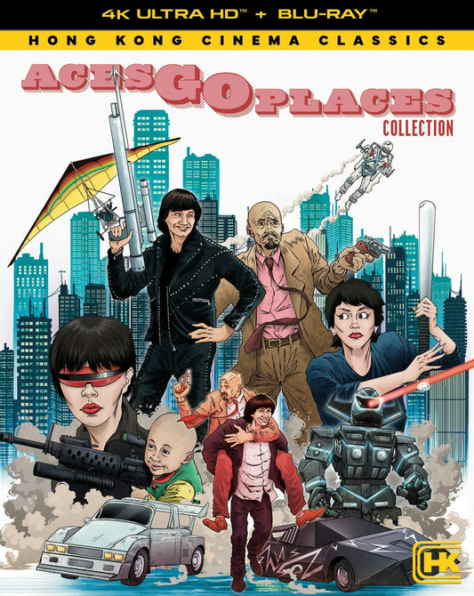 [Pre-Order] Aces Go Places Collection 4K: Hong Kong Cinema Classics #37-41