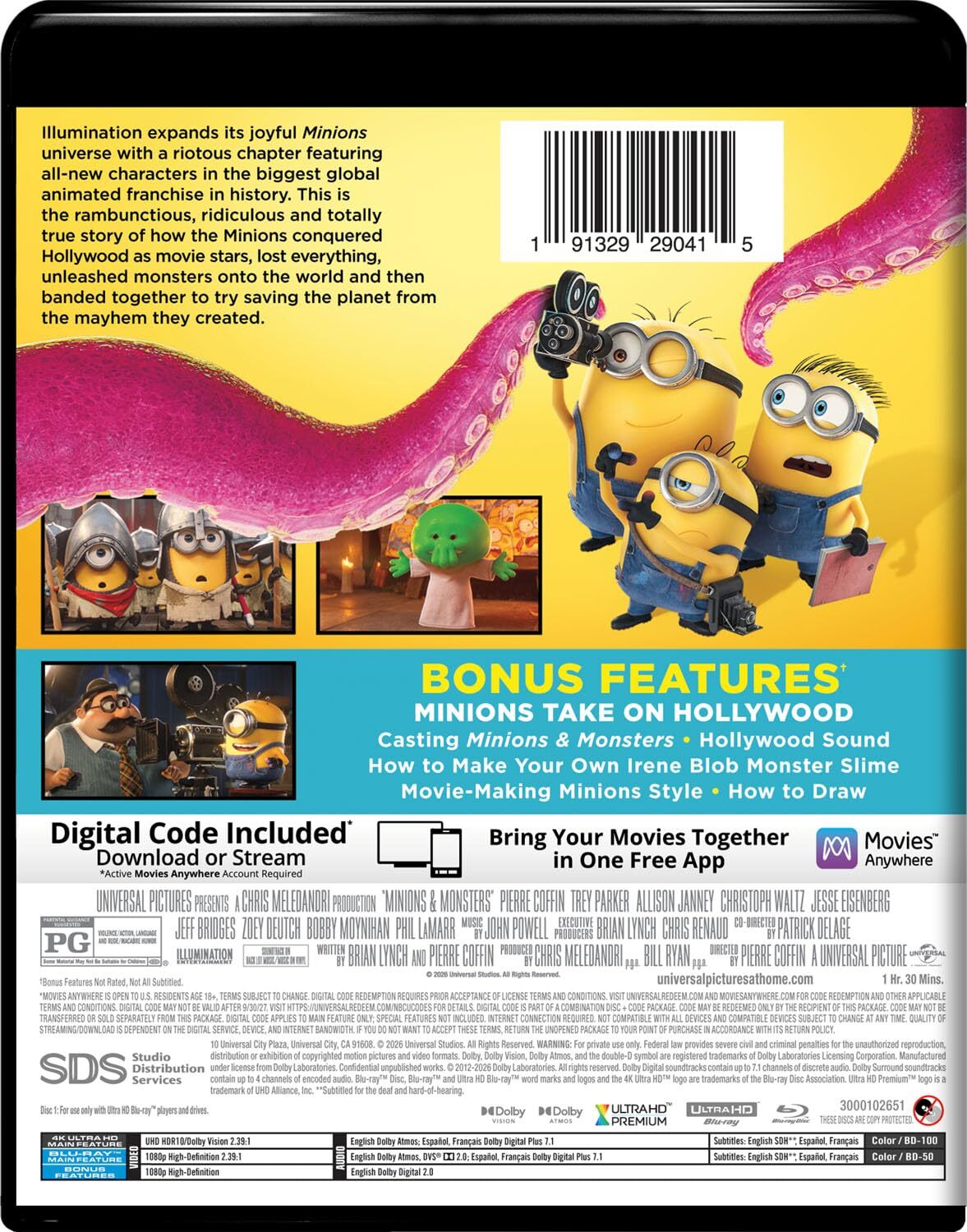 Minions and Monsters 4K (2026)