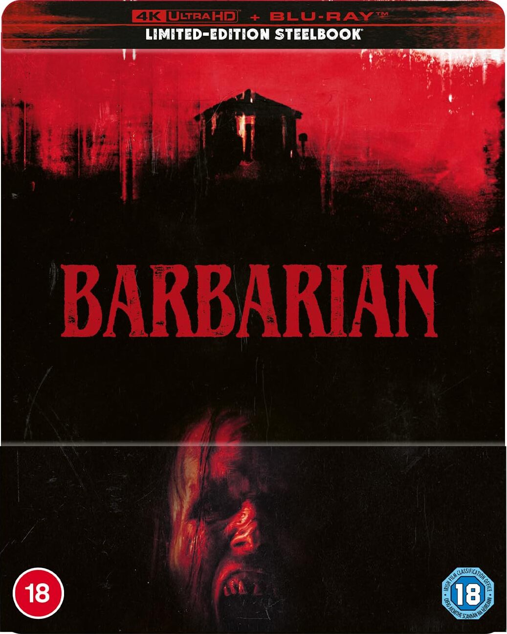 [Pre-Order] Barbarian 4K SteelBook (2022)(UK)