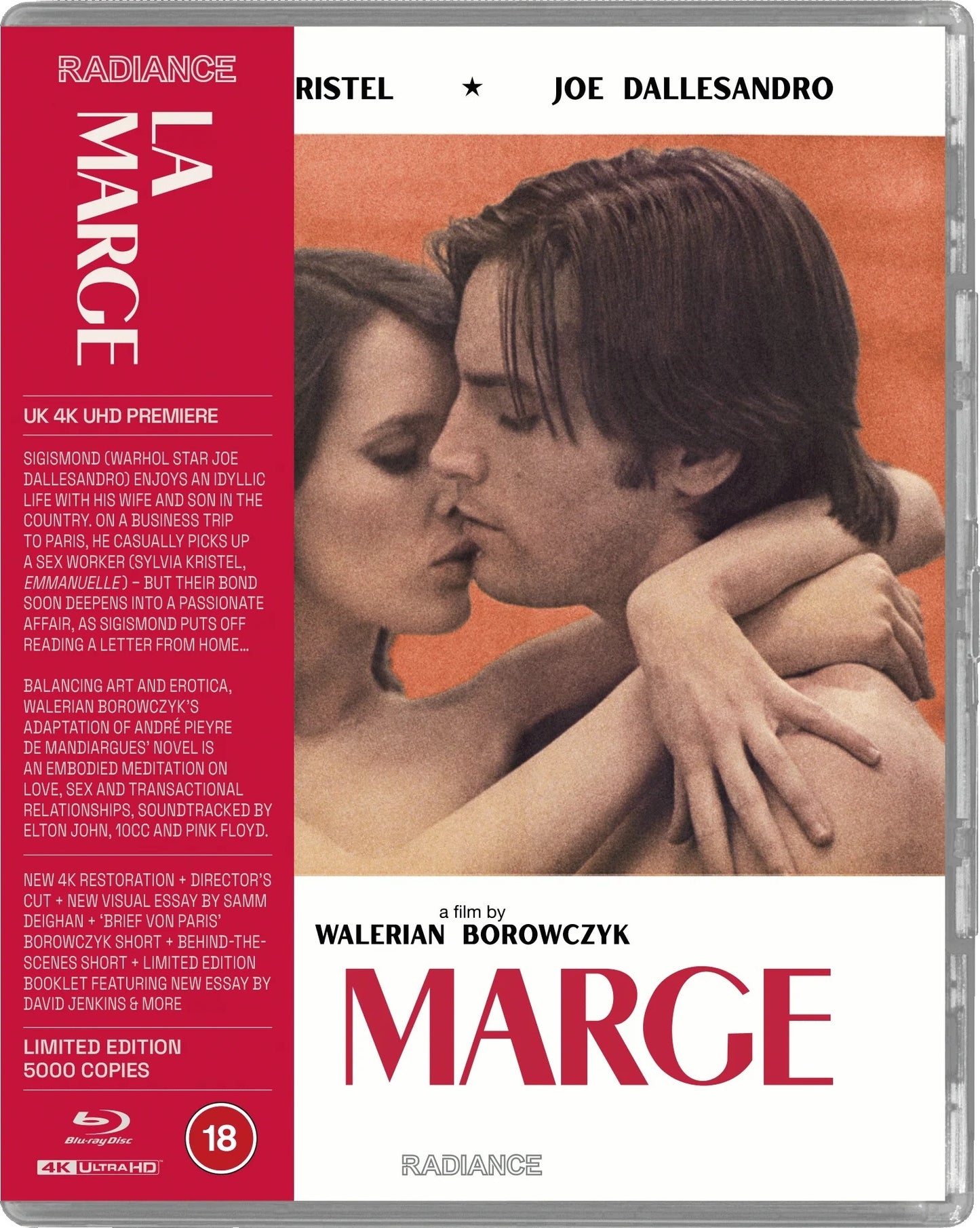 [Pre-Order] La Marge 4K: Limited Edition (1976)(UK)