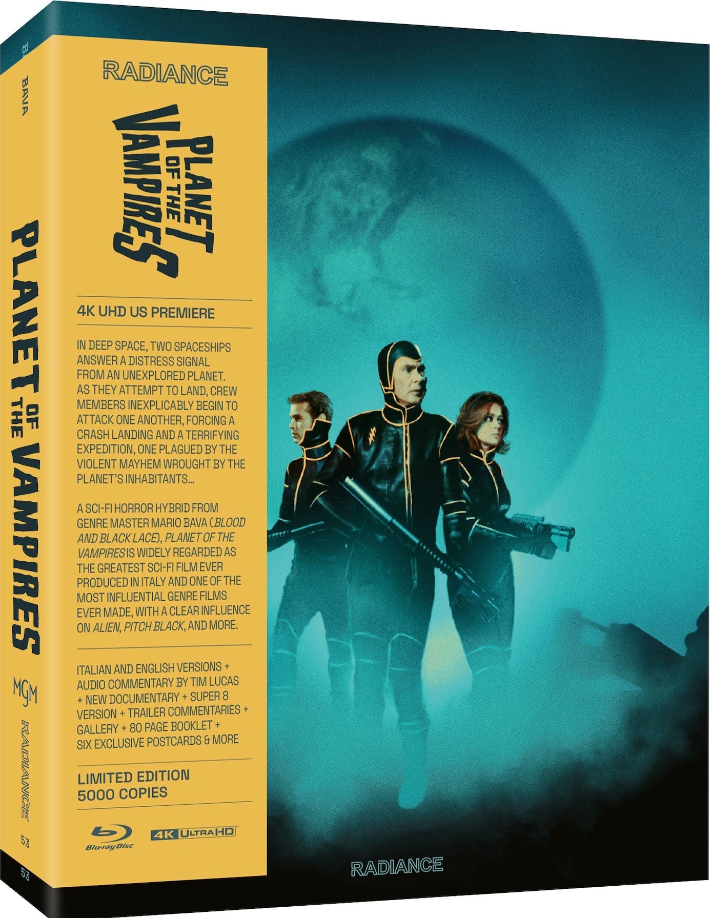 [Pre-Order] Planet of the Vampires 4K: Limited Edition