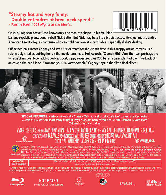 [Pre-Order] Torrid Zone: Warner Archive Collection