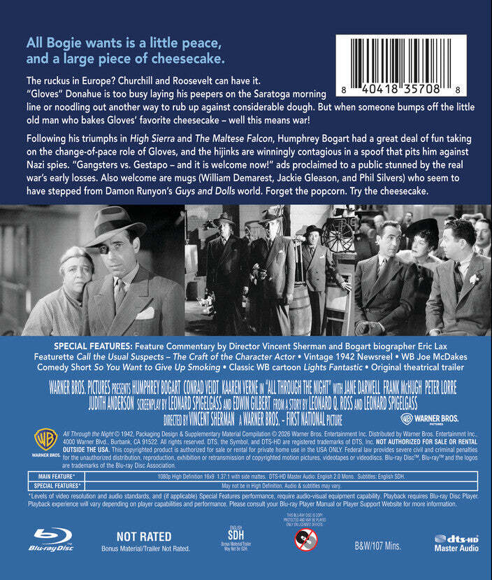[Pre-Order] All Through the Night: Warner Archive Collection
