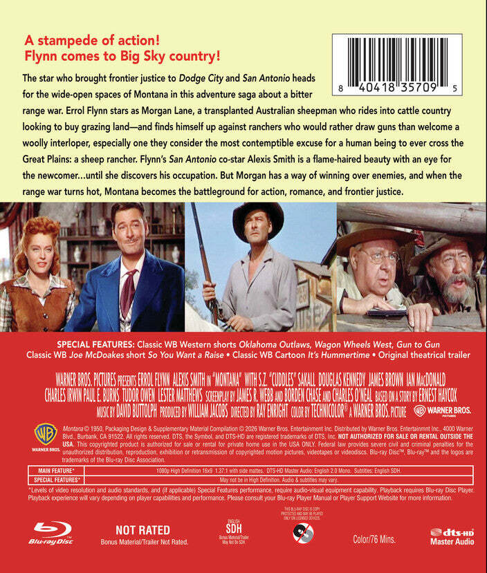 [Pre-Order] Montana: Warner Archive Collection (1950)