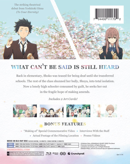 [Pre-Order] A Silent Voice: The Movie SteelBook (Re-release)