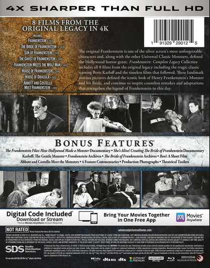 [Pre-Order] Frankenstein: Complete Legacy Collection 4K