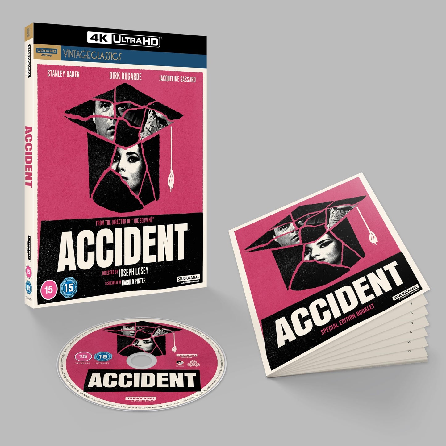 [Pre-Order] Accident 4K (1967)(UK)