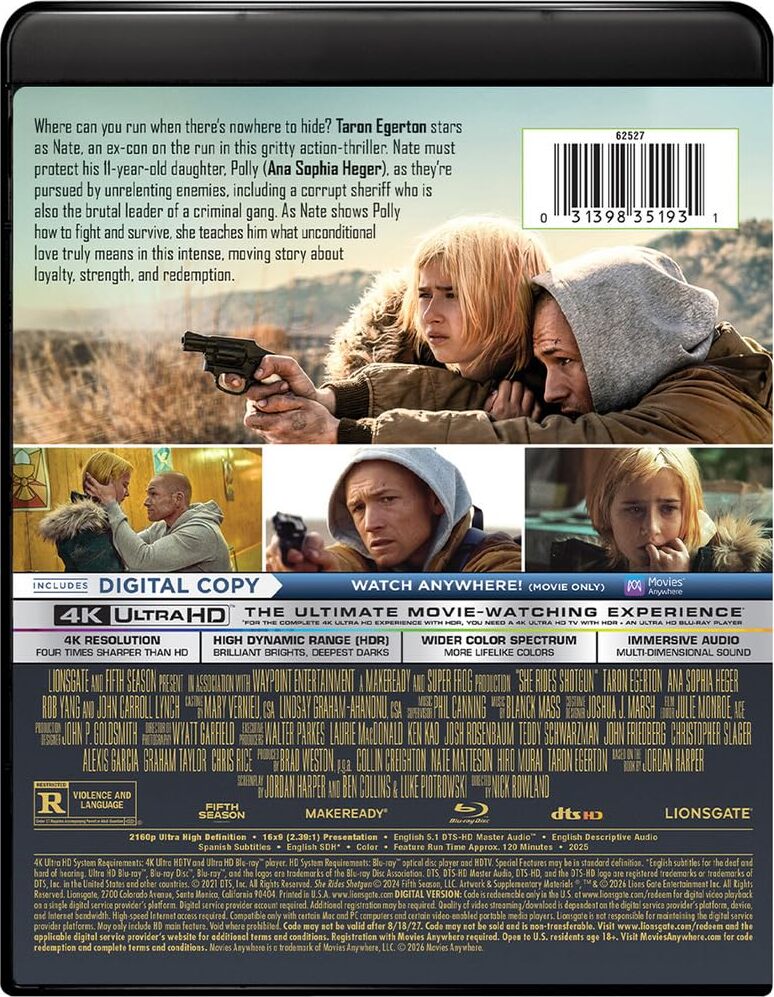 [Pre-Order] She Rides Shotgun 4K