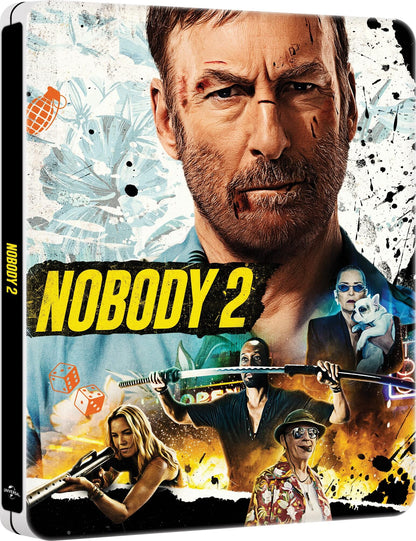 [Pre-Order] Nobody 2 4K Full Slip SteelBook: Ultimate Collector's Edition (2025)(UK)