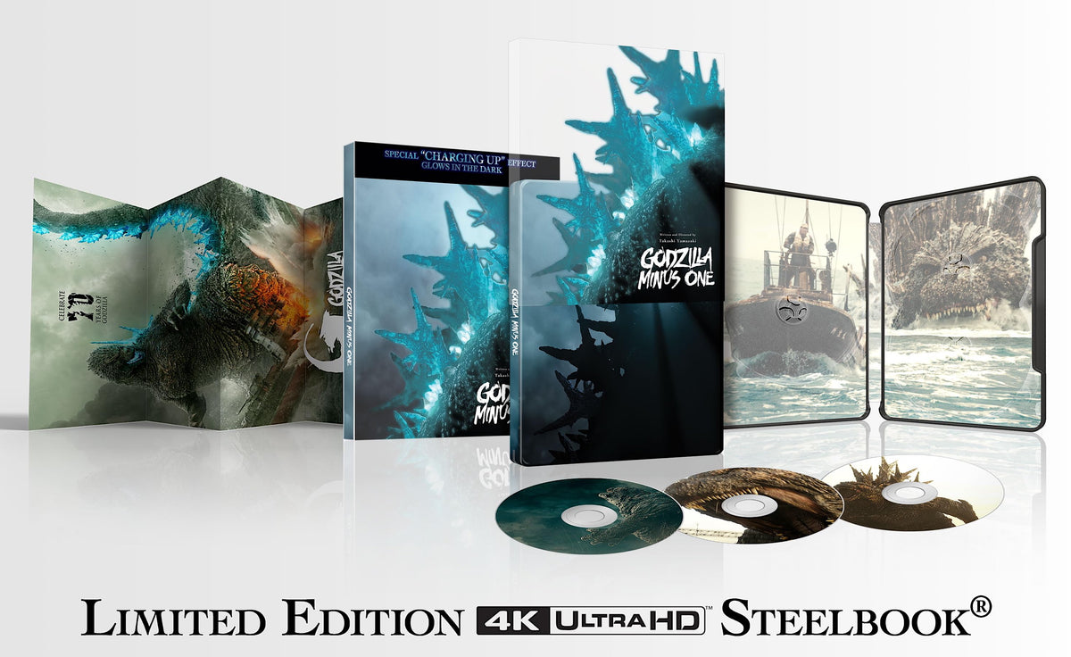 [Pre-Order] Godzilla: Minus One 4K SteelBook (Re-release)(Exclusive)