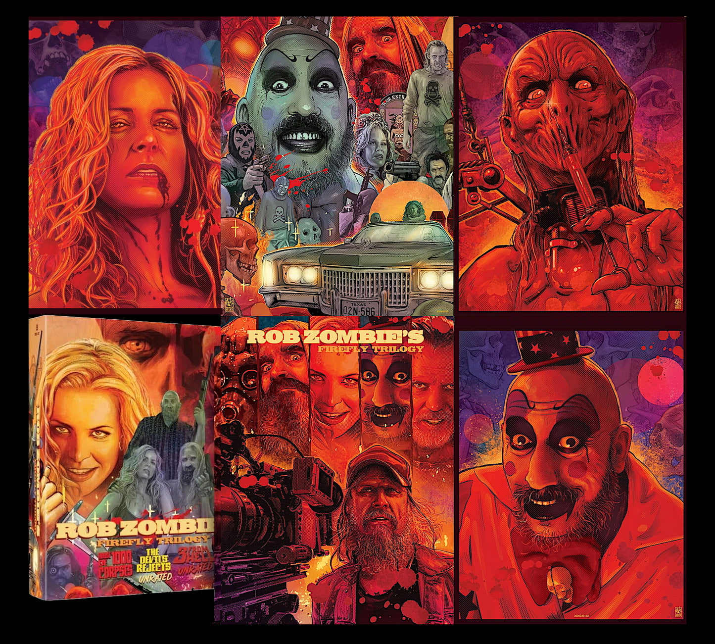 [Pre-Order] Rob Zombie's Firefly Trilogy 4K DigiPack: House of 1000 Corpses / The Devil's Rejects / 3 From Hell