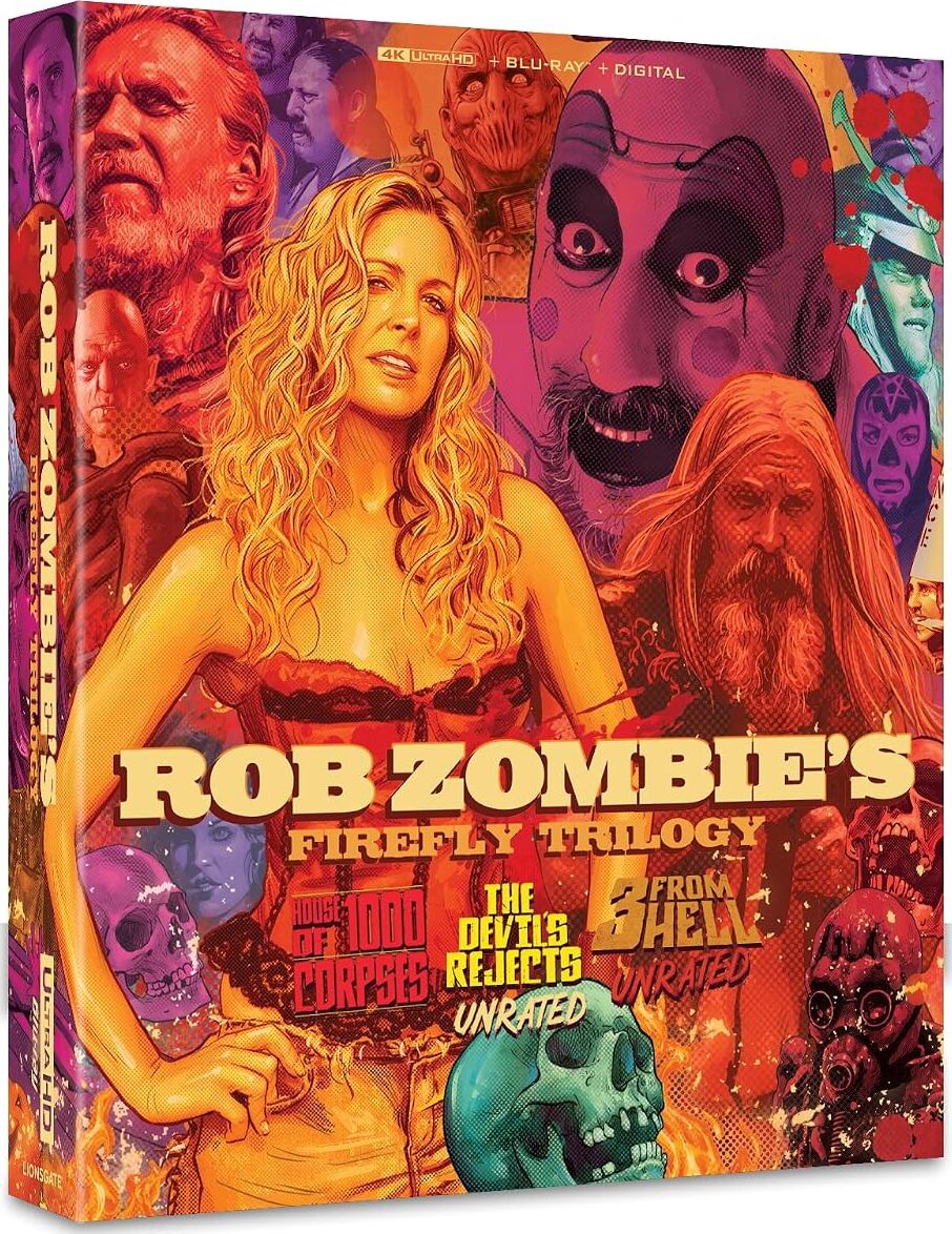 [Pre-Order] Rob Zombie's Firefly Trilogy 4K DigiPack: House of 1000 Corpses / The Devil's Rejects / 3 From Hell