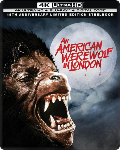 [Pre-Order] An American Werewolf in London 4K SteelBook