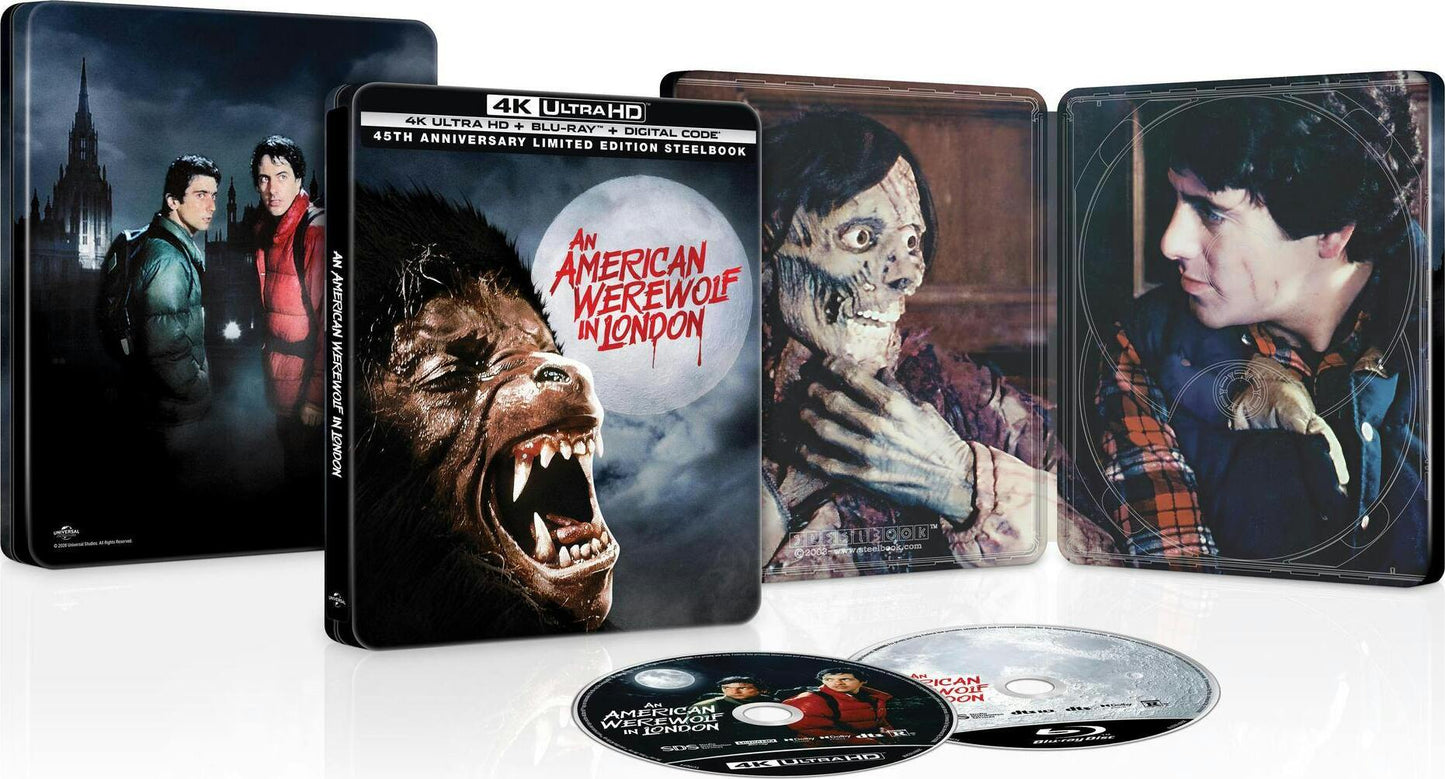 [Pre-Order] An American Werewolf in London 4K SteelBook