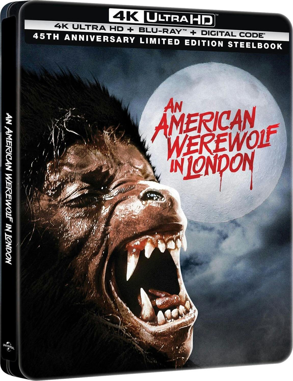 [Pre-Order] An American Werewolf in London 4K SteelBook