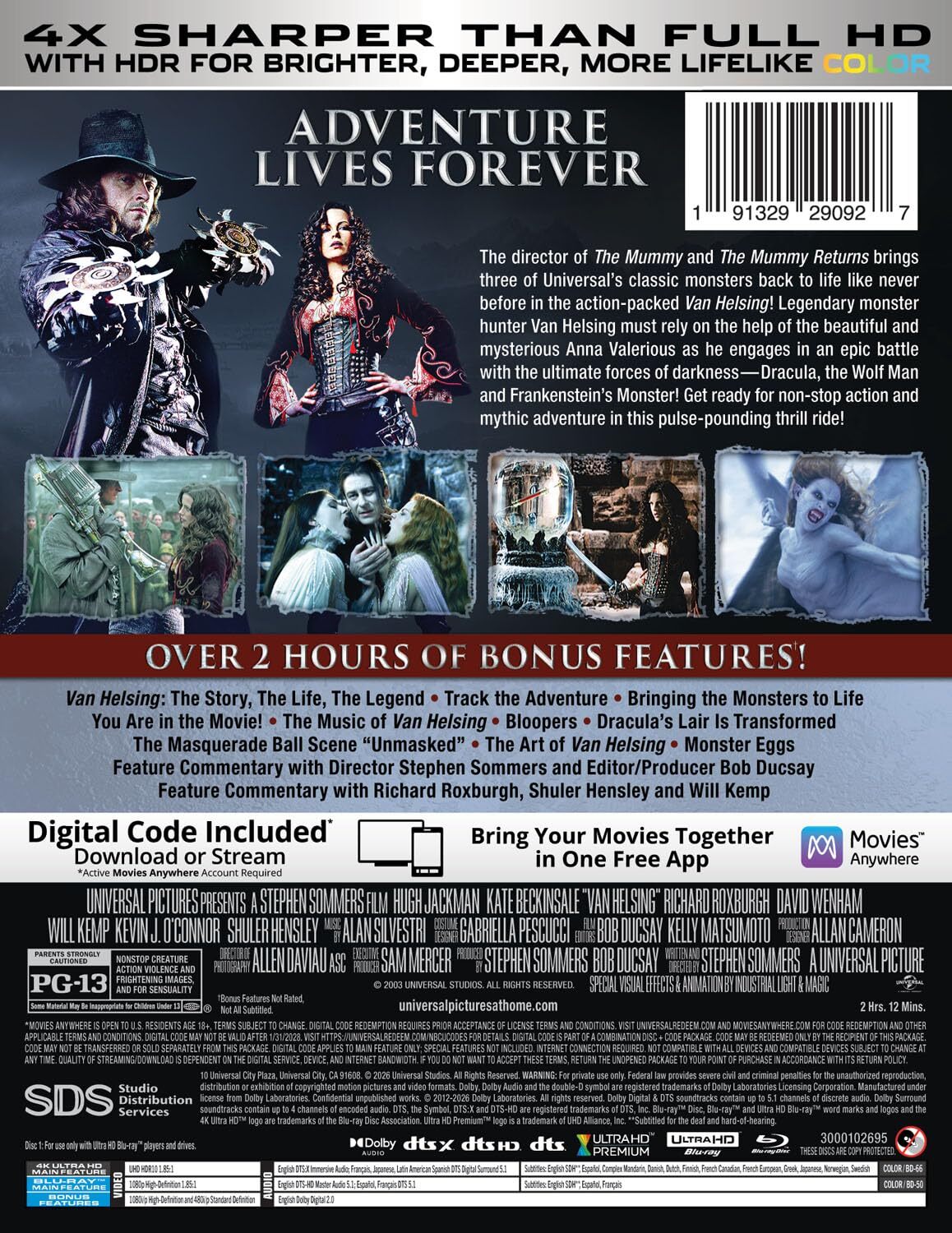 [Pre-Order] Van Helsing 4K SteelBook