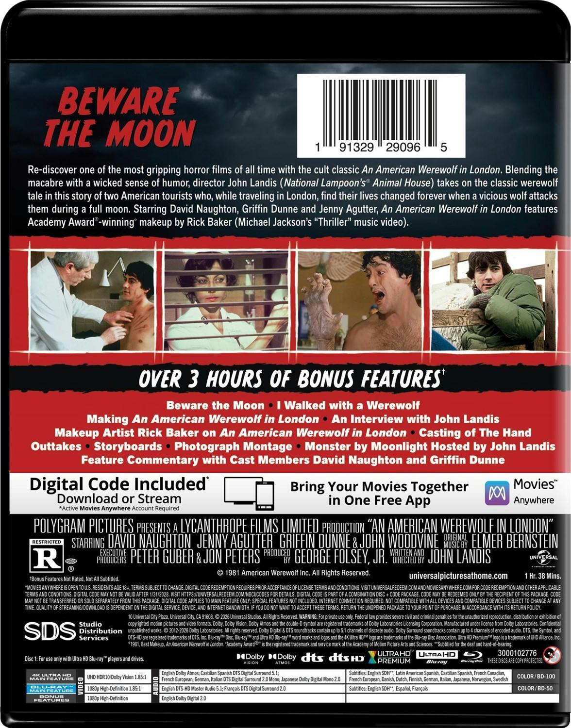 [Pre-Order] An American Werewolf in London 4K