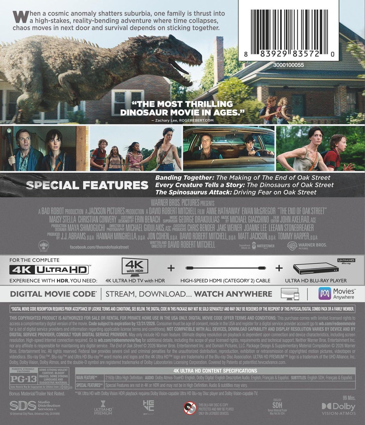 [Pre-Order] The End of Oak Street 4K