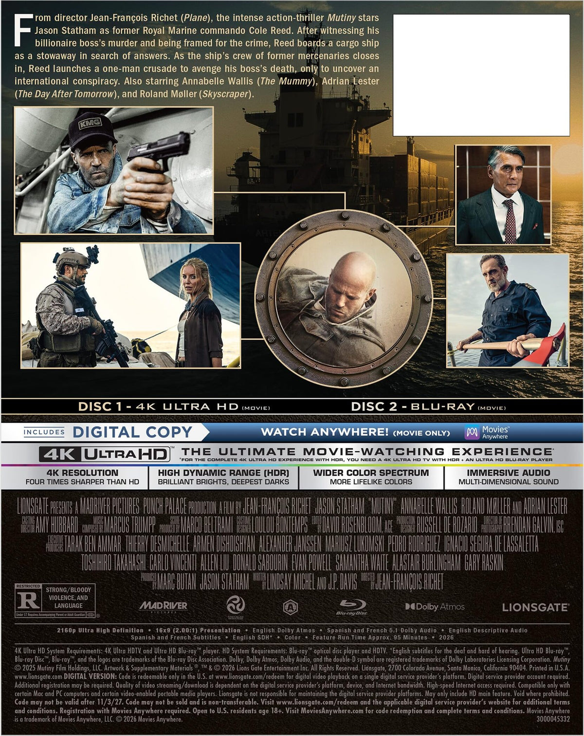 [Pre-Order] Mutiny 4K SteelBook (2026)(Exclusive)