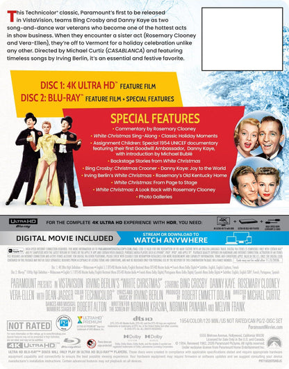 [Pre-Order] White Christmas 4K SteelBook