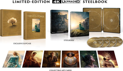[Pre-Order] The Lord of the Rings: The Rings of Power - Season 1 Full Slip SteelBook (Exclusive)