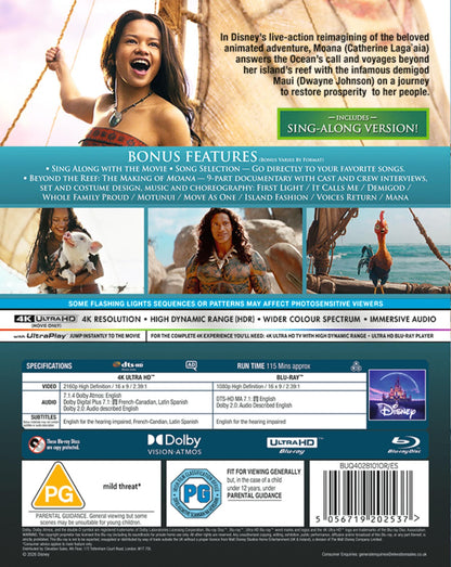 [Pre-Order] Moana 4K (2026)(UK)