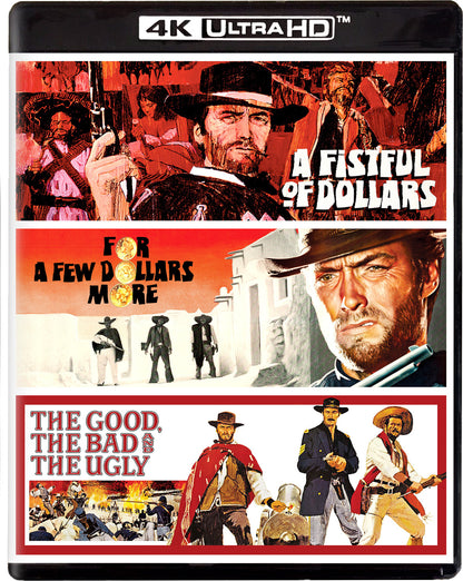 [Pre-Order] Sergio Leone Masterworks: The Dollars Trilogy + Once Upon a Time in the West 4K