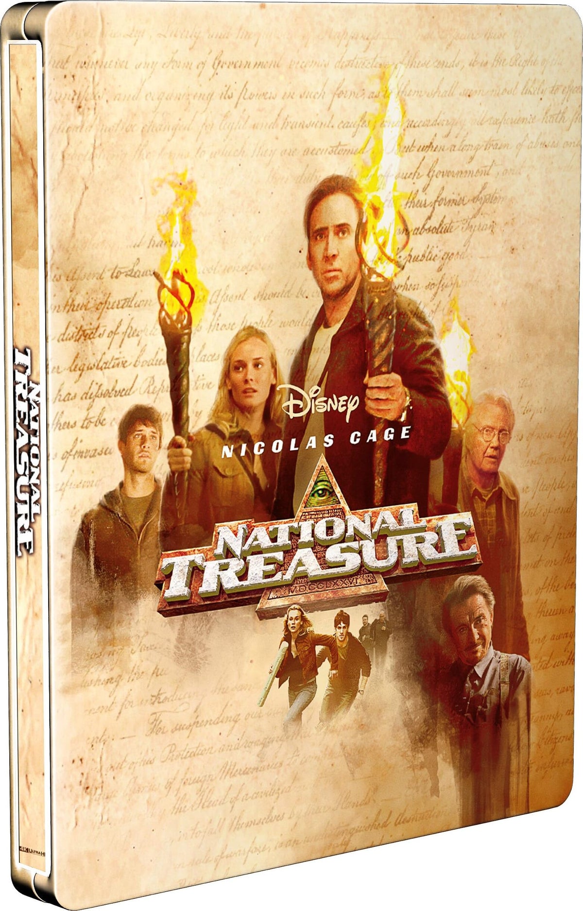 [Pre-Order] National Treasure 4K SteelBook (2004)
