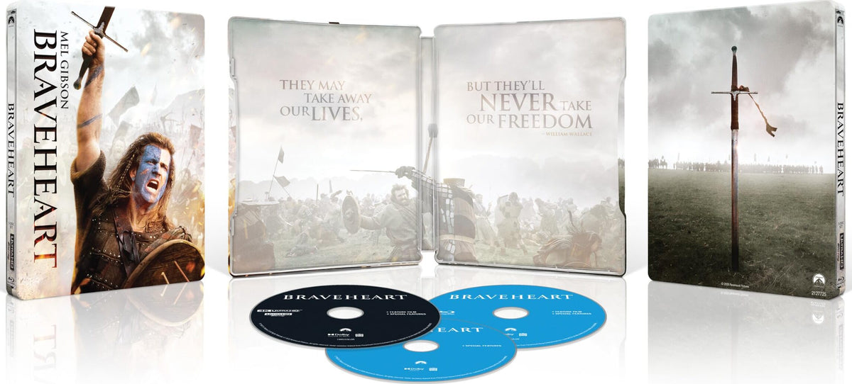 [Pre-Order] Braveheart 4K SteelBook (Re-release)