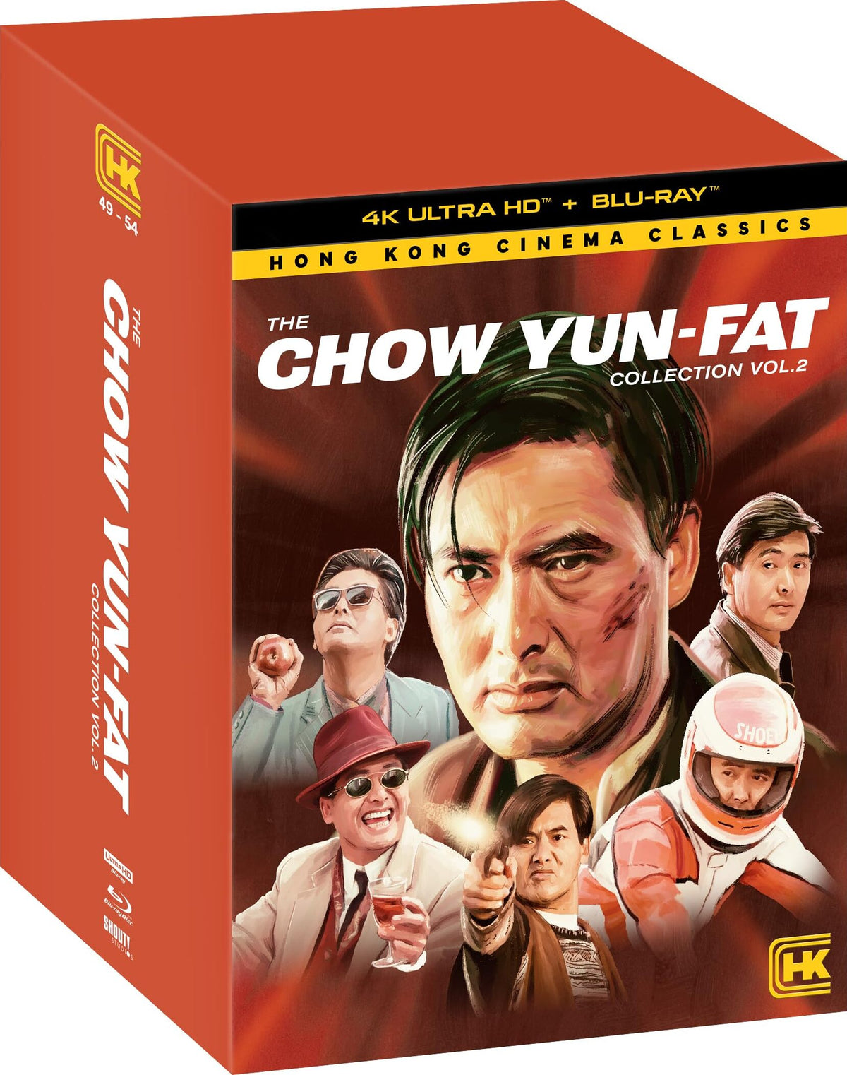 [Pre-Order] The Chow Yun-Fat Collection: Volume Two 4K - Hong Kong Cinema Classics #49 - 54