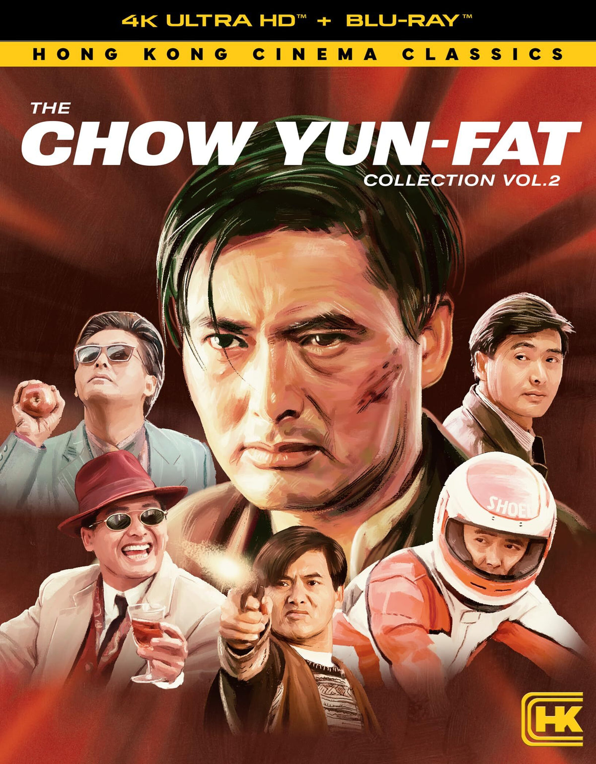 [Pre-Order] The Chow Yun-Fat Collection: Volume Two 4K - Hong Kong Cinema Classics #49 - 54