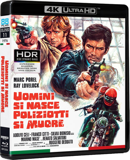 [Pre-Order] Live Like a Cop, Die Like a Man 4K: Limited Edition - The Italian Collection #11 (UK)
