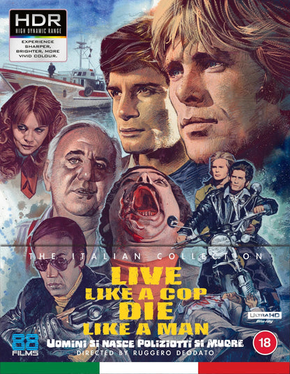 [Pre-Order] Live Like a Cop, Die Like a Man 4K: Limited Edition - The Italian Collection #11 (UK)