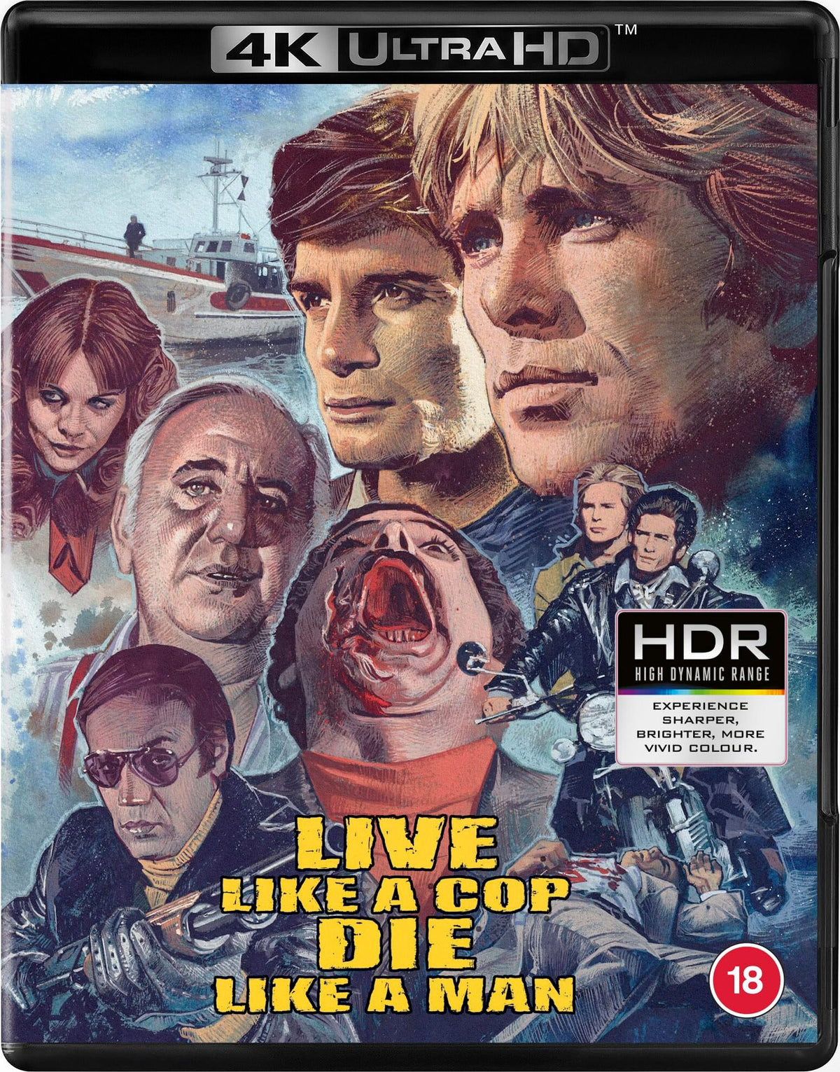 [Pre-Order] Live Like a Cop, Die Like a Man 4K: Limited Edition - The Italian Collection #11 (UK)